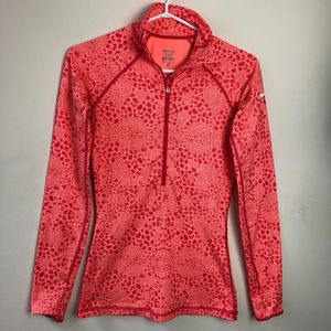Nike Pro Size XS Long Sleeve Zip Dri Fit
